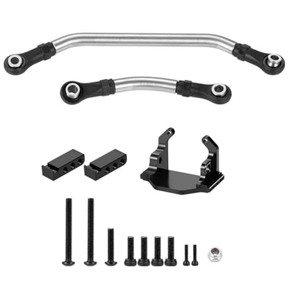 RC Models For TRX4M 1/18 Steering Linkage Rod Ends And Axle Servo Mount Set RC Crawler Car Upgrade Model Accessories Assemble