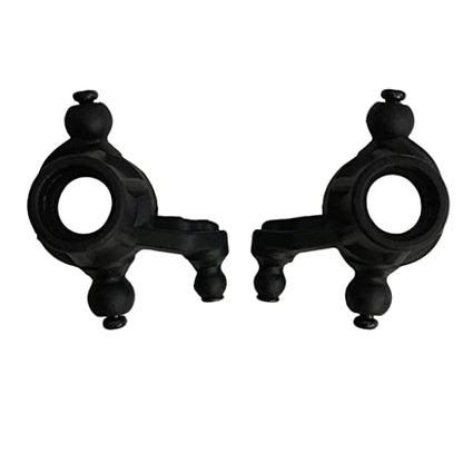 1/16 RC Front Steering Hub Compatible with XLH 9130/9136/9137, 2 Pack Iron Upgrades for Buggy Car