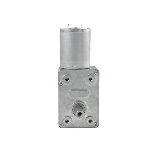 DC Worm Gear Motor 370WG 12V DC 150RPM Self-Locking Reversible for DIY Mini Geared Motor - size: 12V, style: 150RPM