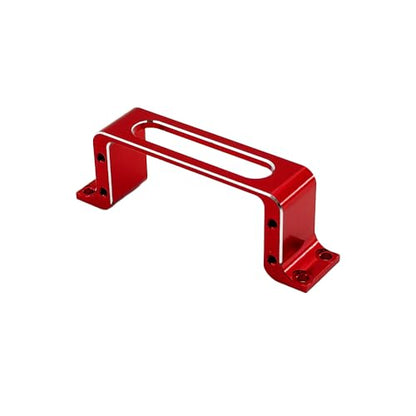 1PC RC Airplane Aluminum Alloy Servo Mounting Bracket Fixed Frame for RC Plane Helicopter Boat DIY Model Toy Fixed Wing Parts (Red) - color: Red