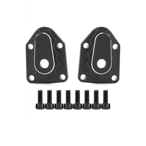 RC Models Parts For Capra For Buggy For Axial UTB18 1/18 Upgrade Black Brass Weights Axle Portal Cover Steering C-Hub For Unlimited Trail RC Crawler(Portal Box Cover) - size: Portal Box Cover