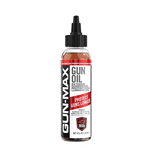 Real Avid Gun Oil - 4 Ounce Gun Oil Bottle - Elite Gun Cleaning Oil - All-in-One Shooter Lube Rust Protectant & Gun Lubricant - Premium Gun Lube - color: Clear, size: 4oz BOTTLE liquid