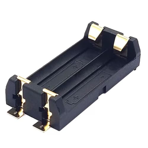 2Pcs SMT Battery Holder for 3V AA 2 Cell, SMD 2 x 1.5V Battery Power Case Plastic Box Soldering DIY Electronic Circuit Project (2AA SMD) - size: 2AA SMD