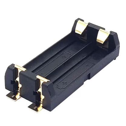 2Pcs SMT Battery Holder for 3V AA 2 Cell, SMD 2 x 1.5V Battery Power Case Plastic Box Soldering DIY Electronic Circuit Project (2AA SMD) - size: 2AA SMD