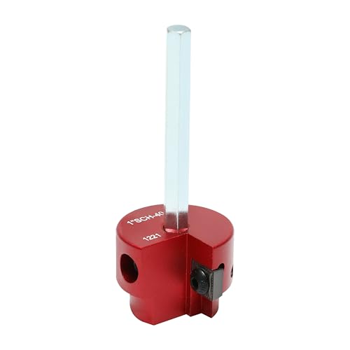 HFS(R) 1-Inch PVC Pipe Reamer Tool - Fits 1/2" Drill, PVC Fitting Saver & Plastic Pipe Fitsting Reamer Socket Saver Plumbing Tool for Schedule 40 Plastic Pipes - size: 1 Inch