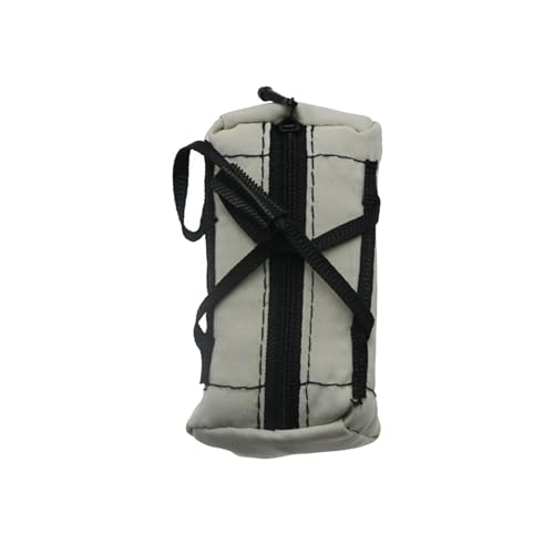 3 Pieces RC Car High Simulation Luggage Bags Accessoires Decoration Model Car Travel Bags for 1:10 RC Crawler Car Spare Parts, Gray