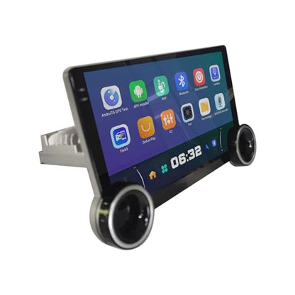 Binize 10.1 Inch Android 13 Single Din Car Stereo Radio | Touchscreen Head Unit ,GPS Navigation Receiver,Wireless Carplay/Andriod Auto Bluetooth,FM,Mirror Link,Backup Camera