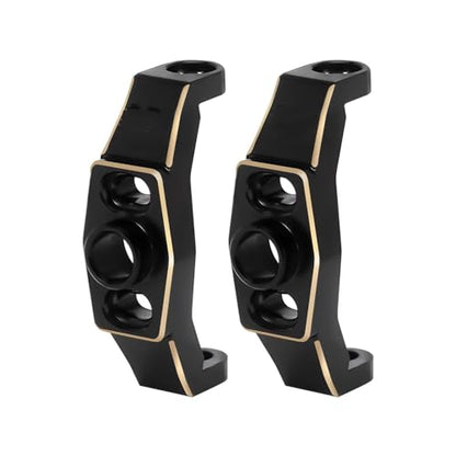 RC Cars Crawler Parts Compatible with TRX4M 1/18 RC Crawler Brass Adjustable Caster Blocks Clockable C Hub Carriers Upgrade Parts Accessories