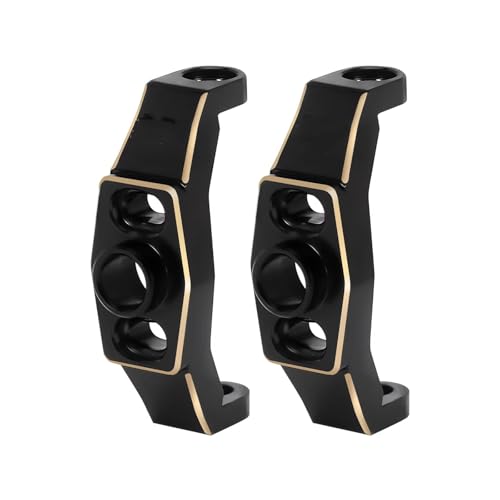 RC Cars Crawler Parts Compatible with TRX4M 1/18 RC Crawler Brass Adjustable Caster Blocks Clockable C Hub Carriers Upgrade Parts Accessories