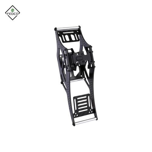 SCX24 LCG Chassis Carbon Fiber Chassis Frame Kit for Axial SCX24 Upgrade Parts 1/24 RC Crawler