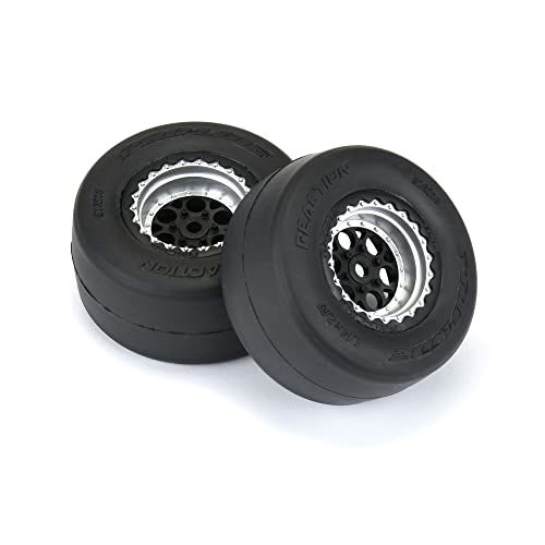 Pro-Line Racing 1/16 Reaction Rr Tires MTD 7mm Blk/SilMiniDrag2 PRO1021810 RC Tire
