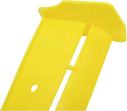 1:10 Scale RC Plastic Rear Spoiler Tail Wing for 1/10 Scale RC Racing Car Off-Road Buggy Truck Accessories for HPI KYOSHO HSP 94106 94107 94166 06021 (Yellow) - color: Yellow