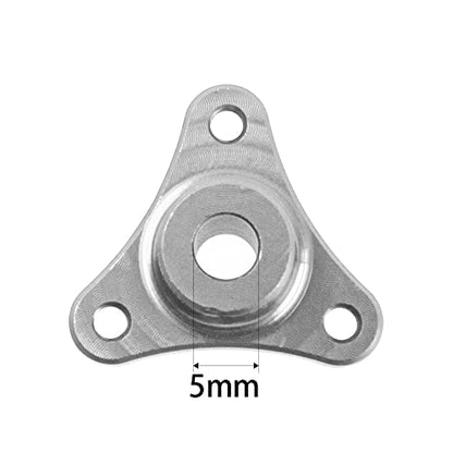 Aluminum Alloy Slipper Clutch Eliminator Compatible with Arrma 1/8 Kraton Senton Typhon Outcast 1/7 Felony Infraction RC Car Upgrade Parts (Silver) - color: Silver