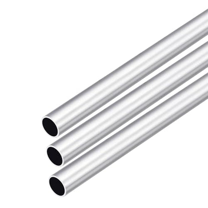 DMiotech 3Pack (13mm OD x 11mm ID) 6063 Aluminum Round Tube 300mm Length Industry Metal Tubing for Machinery Frame Construction DIY Projects - size: 13mm x 11mm x 300mm