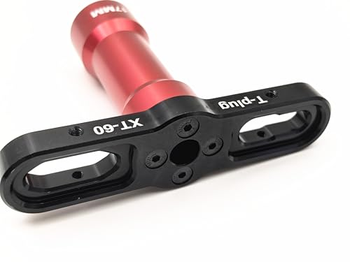 Aluminum RC 17MM Hex Wheel Nuts + 17mm Wheel Wrench Tool for 1/10 1/8 X-Maxx Summit E-Revo HPI HSP Losi Kyosho Tamiya Buggy Off Road Monster Truck Car (Black)
