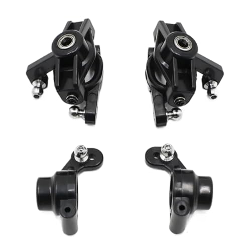 RC Steering Knuckles For Wltoys 144001 144002 144010 124016 124017 124018 124019 Steering Cup C-Hub Carrier Rear Hub Carrier Set RC Car Spare Parts