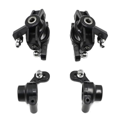 RC Steering Knuckles For Wltoys 144001 144002 144010 124016 124017 124018 124019 Steering Cup C-Hub Carrier Rear Hub Carrier Set RC Car Spare Parts