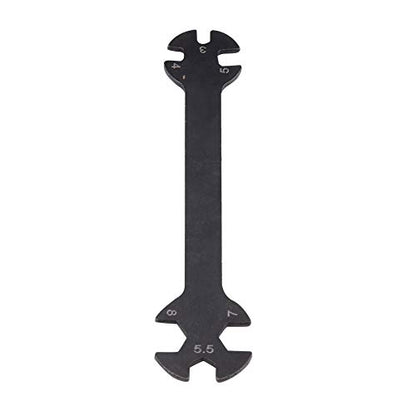:10 RC Tools RC Car Turnbuckle Wrench S Multi Function Wrench for Remote Control Model Cars Metal Accessory for Car Maintenance Versatile Tool for Easy Adjustments