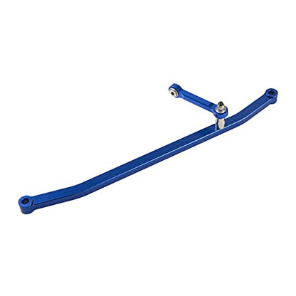 Aluminum Alloy Steering Linkage Set Link Rod Compatible with Losi LMT 1/8 4WD RC Monster Truck Replacement of LOS241030