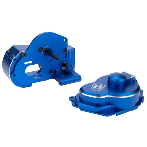 MEUS RACING Transmission Gearbox for 272 272R Traxxas VXL 2WD Slash Bandit Rustler Stampede Drag Slash C10 Mustang 5.0 F-150 Raptor (Blue) - color: Blue