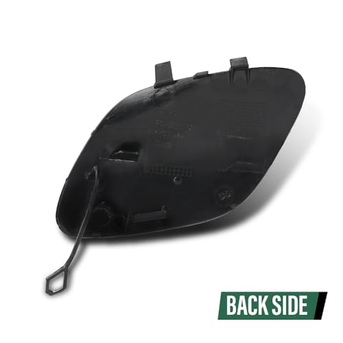 LQI Front Bumper Tow Eye Hook Cover Cap Fit Benz C63AMG W205 C300 2015-2018 | 2058850724, A2058850724 Black - size: Front | Fit Benz W205 C300 C400 C63AMG 2015-2018