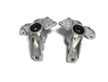 CNC Alu7075 Front Spindle Knuckle for LOSI Super Rock Rey 1/6 8S (Silver) - color: Silver