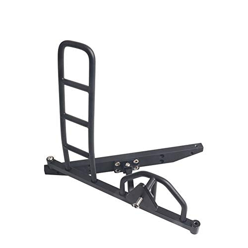 1/10 Scale RC Crawler Rear Bumper with Spare Tire Carrier for D90 D110 1:10 RC Crawler Car (A) - style: A