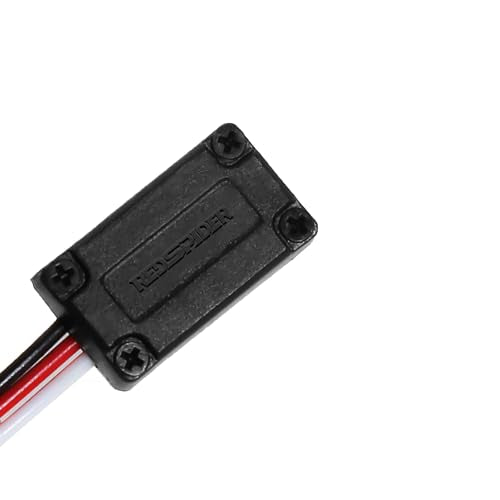2pcs JR Style Servo Connector Cable 1 Male to 4 Female Y Harness Leads Splitter Lead Wire 3 Pin JR Plug 4-in-1 for RC Cars Airplane Helicopter Drone Receiver Fan Extender Wire ﻿ (2pcs)