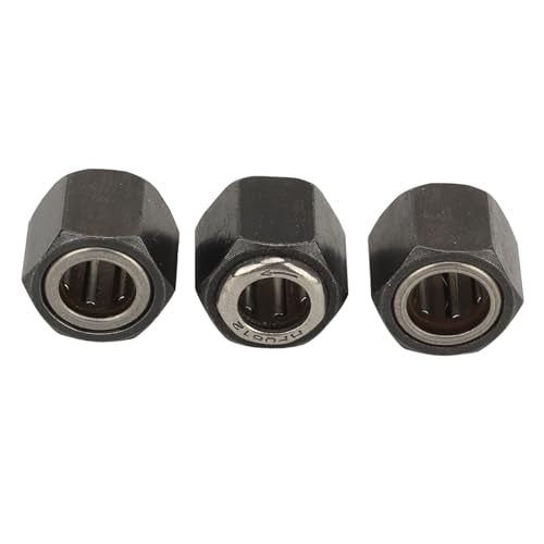 3pcs RC 12 mm Hex Nut One Way Bearing, R025 Compatible for VX 16 18 SH 21 Engines Parts for HSP 1/10 RC Car