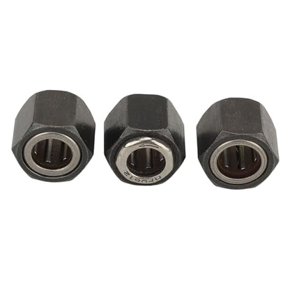 3pcs RC 12 mm Hex Nut One Way Bearing, R025 Compatible for VX 16 18 SH 21 Engines Parts for HSP 1/10 RC Car