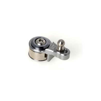 LCX 1/10th RC Crawler Car CNC Machined Aluminum Servo Horn Servo Arm 25T for TRX4 TRX6, Upgrades Parts Accessories (Grey) - color: Grey