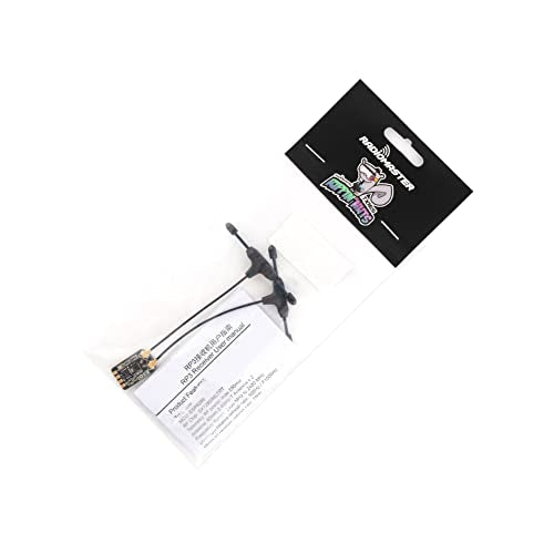 RadioMaster RP3 ELRS FPV Receiver - 2.4ghz ExpressLRS Nano Receiver Drone RX Module with 65mm UFL T Antenna for FPV Drone Tiny Whoop Fixed-wing RC Plane by Speedybee