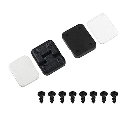 RC Plastic Door Handle Fuel Tank Cap Door Hinge Hood Grille Cover Grille Decoration Accessories Compatible with Traxxas TRX-4 TRX4 1/10 RC Crawler