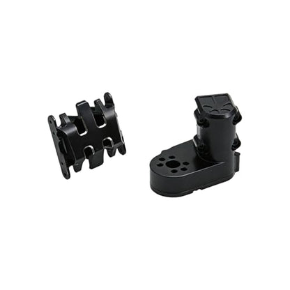 Transmission Case & Skid Plate Kit Compatible with Axial SCX30 | Aluminum Gear Box Housing & Mount Upgrade Parts,1/30 Upgrades,Easy to Install