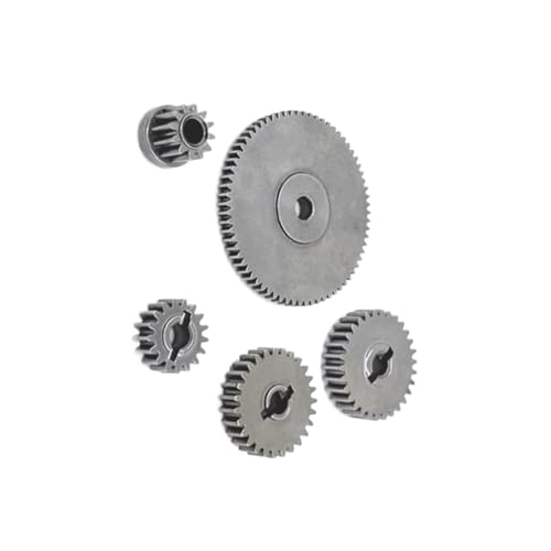 RC Car Accessories for MN128 MN86 MN86S MN86K MN86KS 1/12 Metal Transmission Gearbox Gear Set RC Crawler Car Upgrade Parts(Front and Center) - size: Front and Center