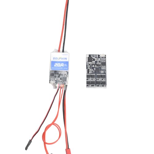 20A Brushed Bidirectional ESC for 130/180 Motor RC Car Boat Tank