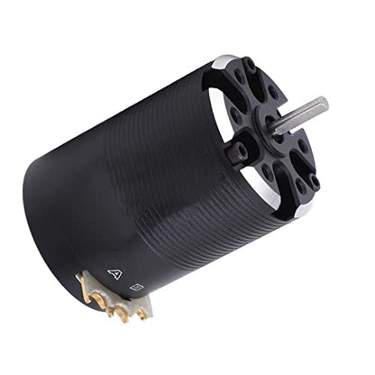 540 Sensored Brushless Motor High Speed Durable 250W for 1/10 RC Car Racing Black Aluminum