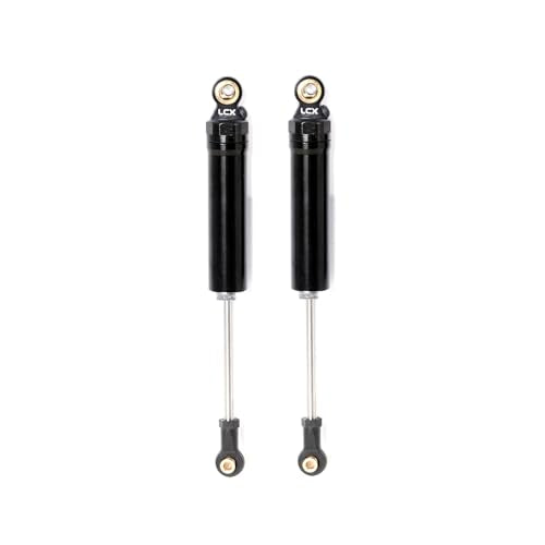 LCX Racing 1/8 RC Car Aluminum 130mm 145mm Front Rear Suspension Shock Set 2PCS Damper for Axial AXP8 Gilamon 2.2, Upgrades Parts Accessories (130mm / 5.12 in)