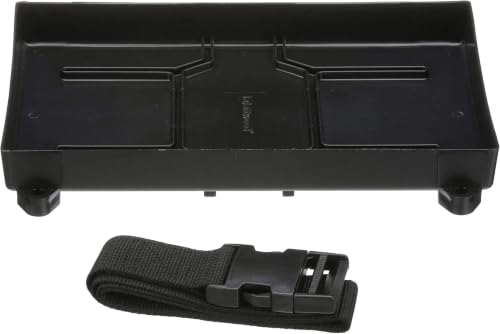 Attwood 9092-5 Battery Tray with Strap, 24/24M Series Battery, 7-Inches L x 11-Inches W, for Up to 10 1/2 Inches Tall (Pack of 6) - size: One Size (Pack of 6)