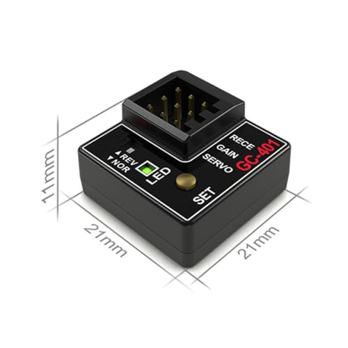 GC401 RC Car Gyro 3 Drive Modes L-Drive/S-Drive/H-Drive 4-8.4V for RC Drift Racing Car Steering Correction
