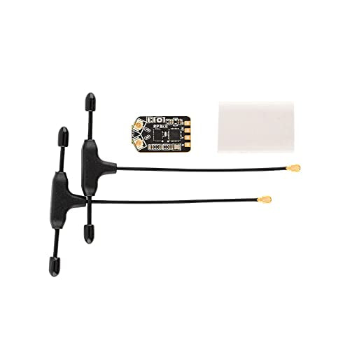 RadioMaster RP3 ELRS FPV Receiver - 2.4ghz ExpressLRS Nano Receiver Drone RX Module with 65mm UFL T Antenna for FPV Drone Tiny Whoop Fixed-wing RC Plane by Speedybee