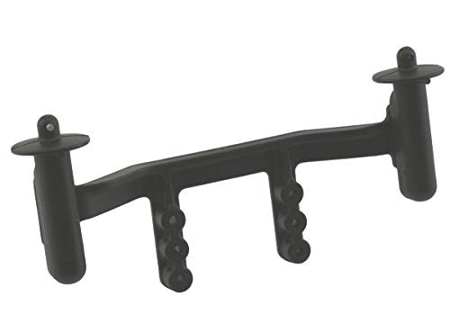 RPM R/C Black Front & Rear Adjustable Body Mount Set for Slash 2wd & Nitro Slash