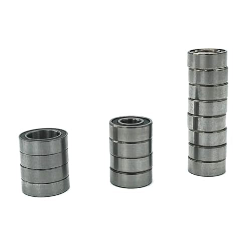 16pcs RC Ball Bearings Kit 5x10x4 5x11x4 8x12x3.5mm Rubber Sealed Compatible with Tamiya TT-02 TT02 1/10 RC Parts