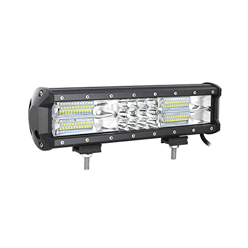 Willpower 12 Inch 180W Led Light Bar Spot Flood Combo Beam 12V 24V Fog Work Lamps Driving Offroad Lights for 4x4 Truck Tractor Boat Car ATV UTV SUV - size: 12'' - 180W - Combo