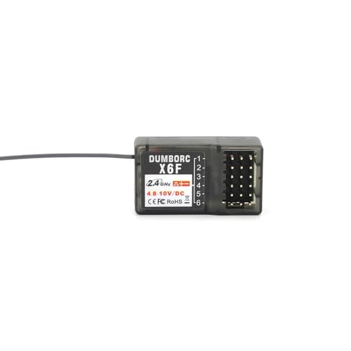 (2 PCS) DUMBORC P6F Receiver RC Remote Receiver for RC Cars