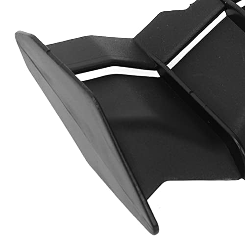 RC Car Rear Wing, Lightweight Low Profile Tail Wing for 1/16 Scale RC Cars Black for Off-Road Racing High-Speed Driving and Hobbyist Use