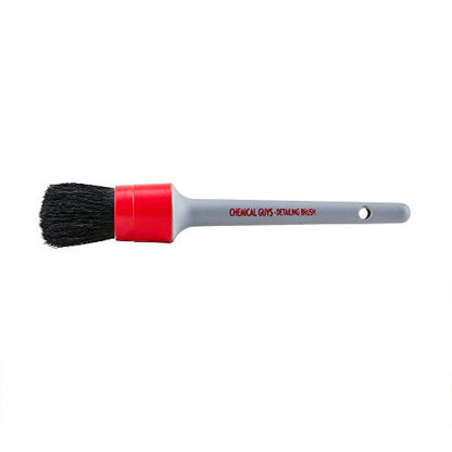 Chemical Guys All in the Details Exterior Detailing Brushes - 3-Piece Soft Scratch-Free Brushes for Wheels, Bumpers, Grilles, Badging & Tight Exterior Gaps on Cars, Trucks, SUVs & More | Three soft, scratch-free brushes reach wheels, bumpers, grilles, bad