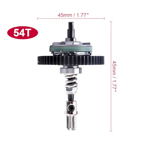 6878 Complete Slipper Clutch Assembly Slipper Clutch Assembly Kit Replacement Parts for Traxxas Slash 4X4/ Stampede 4X4 / Rustler 4X4 1/10 Scale Models