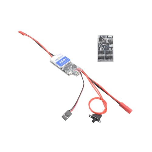 10A Brushed Bidirectional ESC for 130/180 Motor RC Car Boat Tank 2S-4S