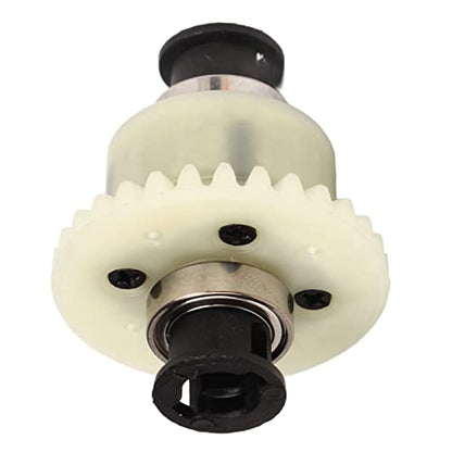 30T RC Car Differential, RC Differential Drive Gear Assembly 37x30mm/1.5x1.2in Bevel Gear Drive Wheel Set for SCY 16101 16102 16103 16201 1/16 RC Car